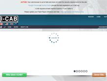 Tablet Screenshot of i-cab.org